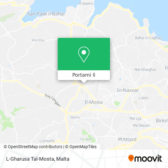 Mappa L-Gharusa Tal-Mosta