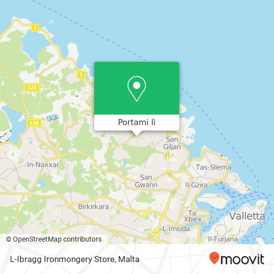 Mappa L-Ibragg Ironmongery Store