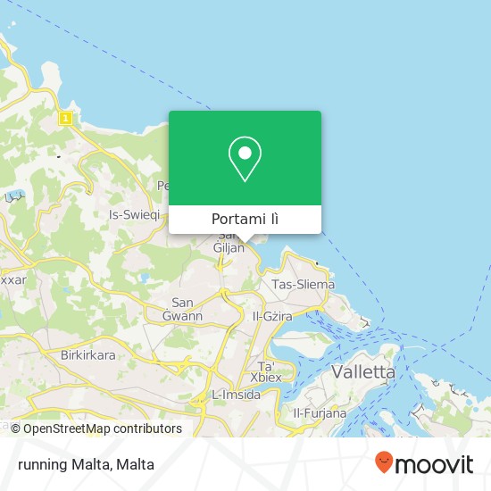 Mappa running Malta