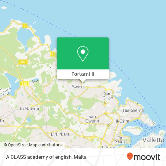 Mappa A CLASS academy of english