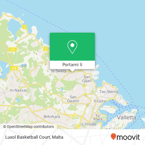 Mappa Luxol Basketball Court