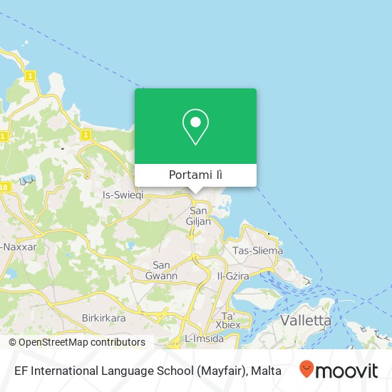 Mappa EF International Language School (Mayfair)