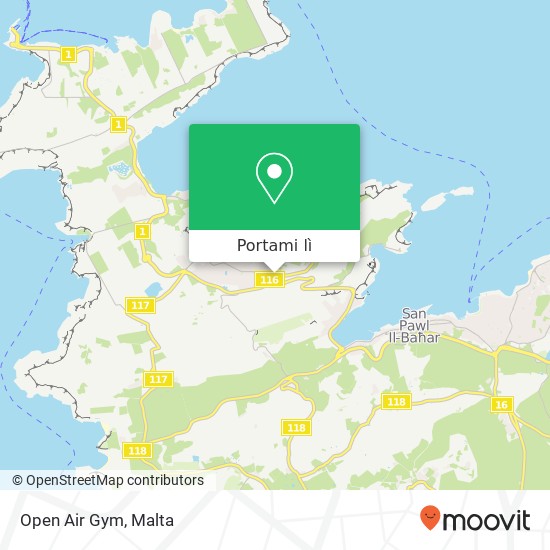 Mappa Open Air Gym