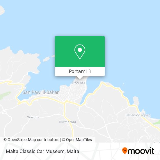 Mappa Malta Classic Car Museum