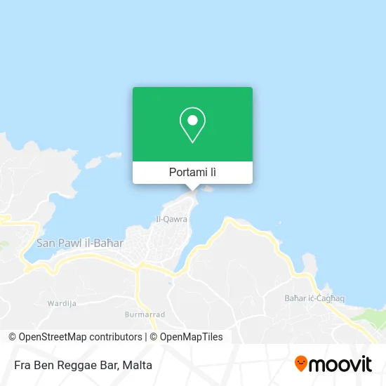 Mappa Fra Ben Reggae Bar