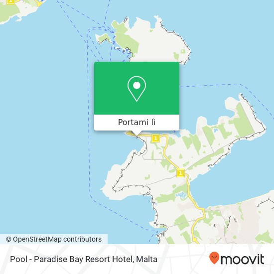 Mappa Pool - Paradise Bay Resort Hotel