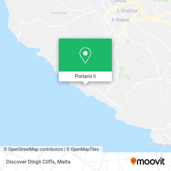 Mappa Discover Dingli Cliffs