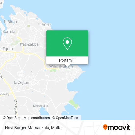 Mappa Novi Burger Marsaskala