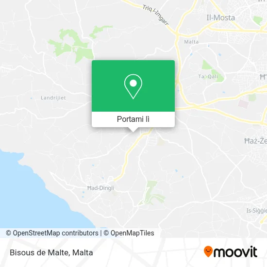 Mappa Bisous de Malte