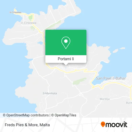Mappa Freds Pies & More