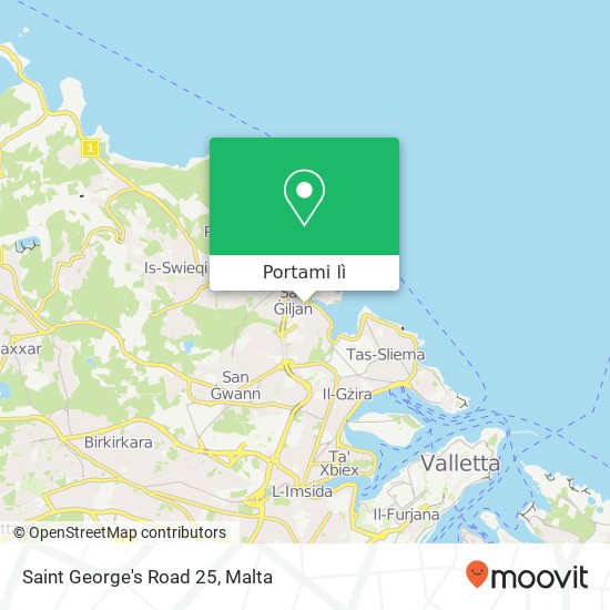 Mappa Saint George's Road 25