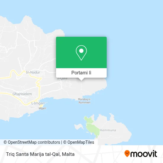 Mappa Triq Santa Marija tal-Qal