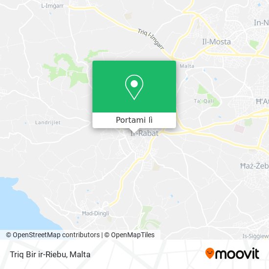 Mappa Triq Bir ir-Riebu