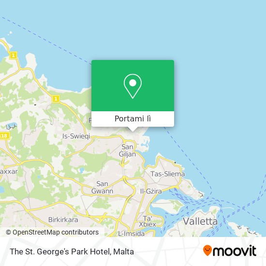 Mappa The St. George's Park Hotel