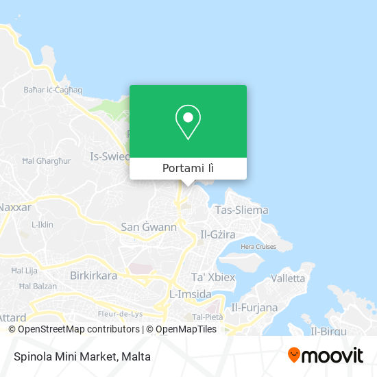 Mappa Spinola Mini Market