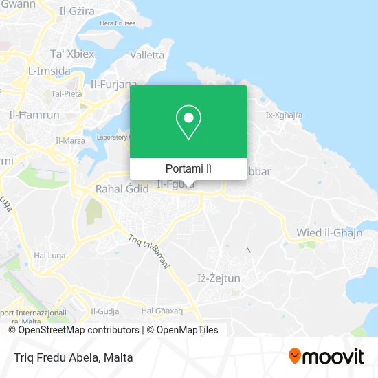 Mappa Triq Fredu Abela