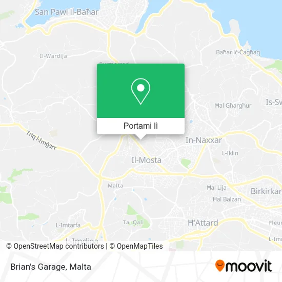 Mappa Brian's Garage