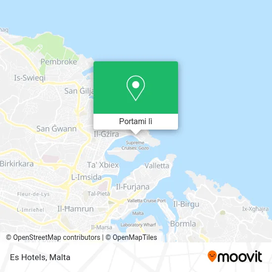 Mappa Es Hotels