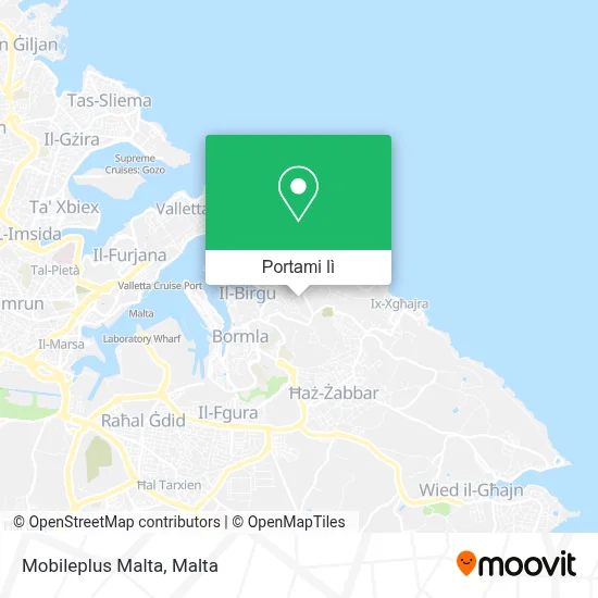 Mappa Mobileplus Malta