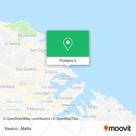 Mappa Realco.