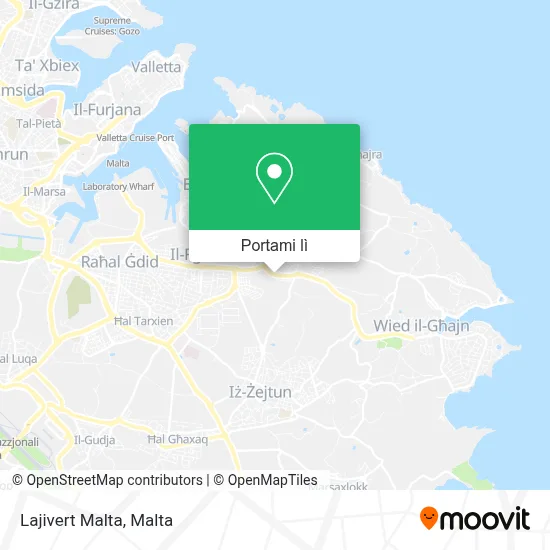 Mappa Lajivert Malta