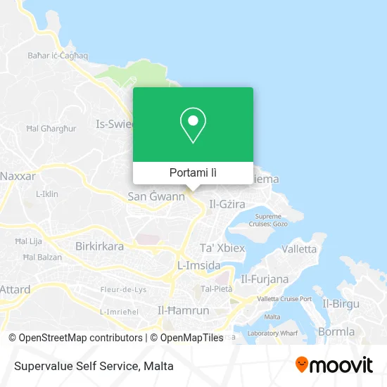 Mappa Supervalue Self Service