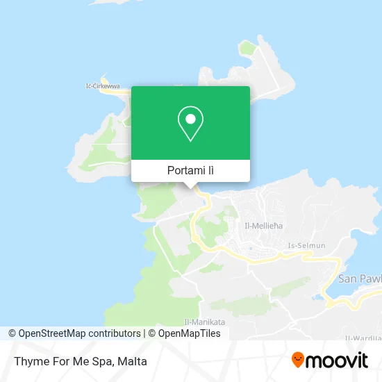 Mappa Thyme For Me Spa