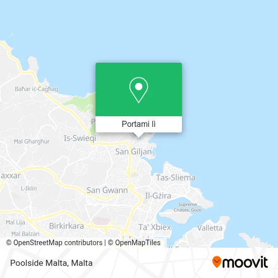 Mappa Poolside Malta