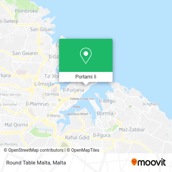 Mappa Round Table Malta