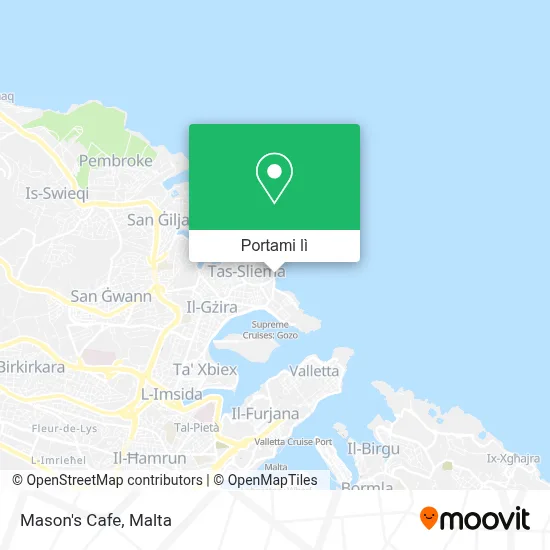 Mappa Mason's Cafe
