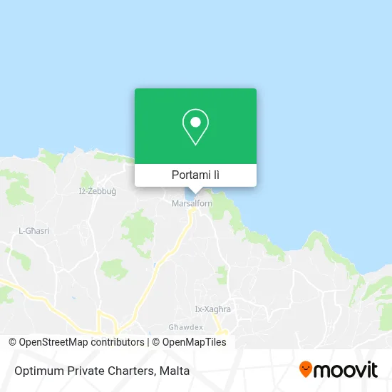 Mappa Optimum Private Charters