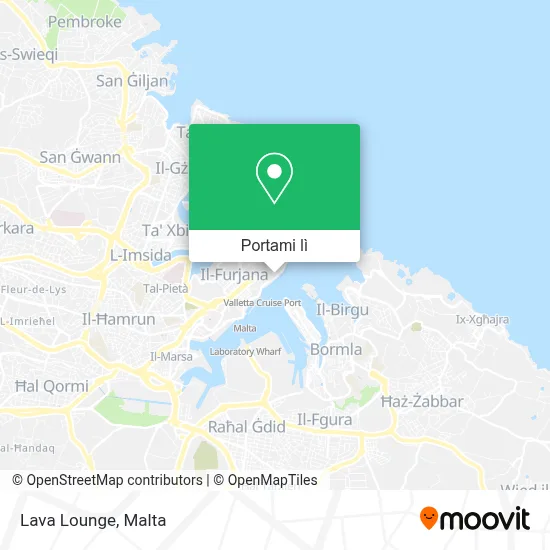 Mappa Lava Lounge
