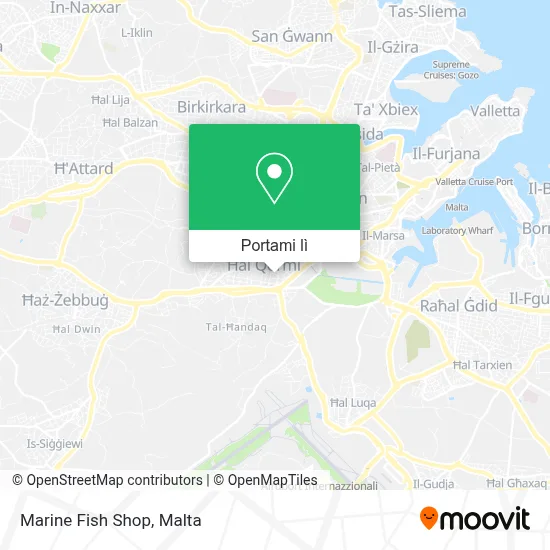 Mappa Marine Fish Shop