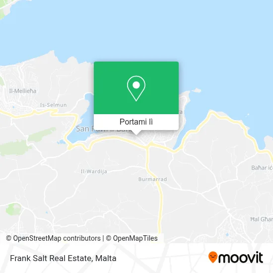 Mappa Frank Salt Real Estate