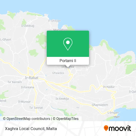 Mappa Xaghra Local Council