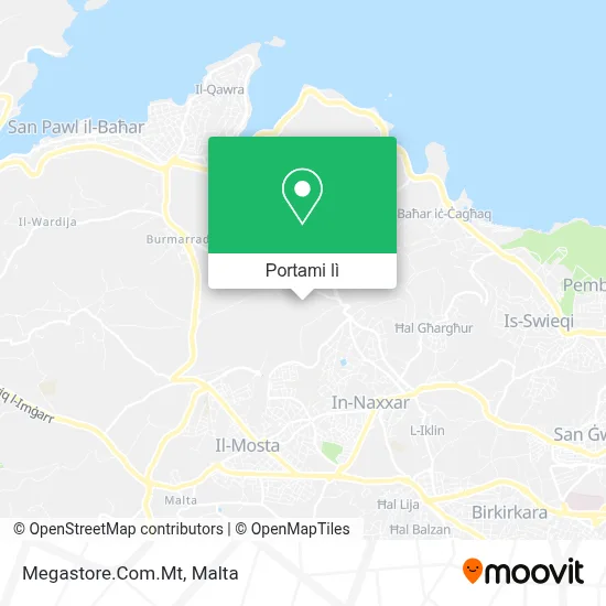 Mappa Megastore.Com.Mt
