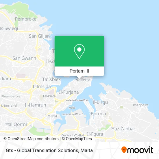 Mappa Gts - Global Translation Solutions