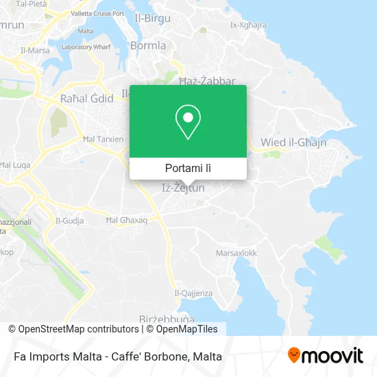 Mappa Fa Imports Malta - Caffe' Borbone