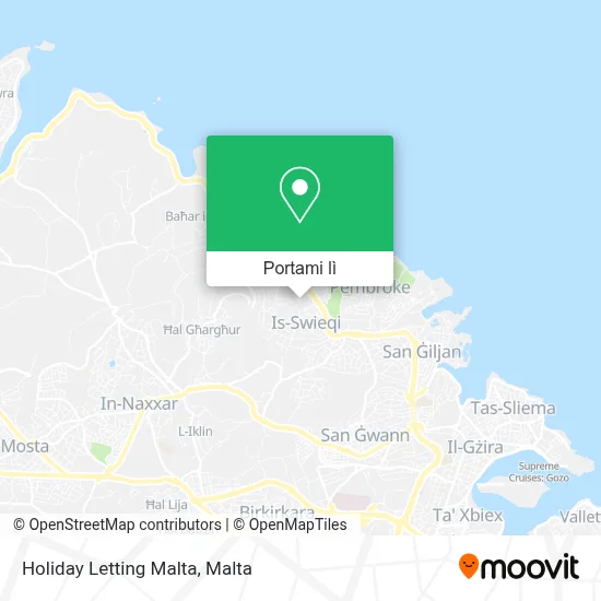 Mappa Holiday Letting Malta