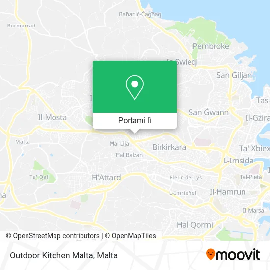 Mappa Outdoor Kitchen Malta