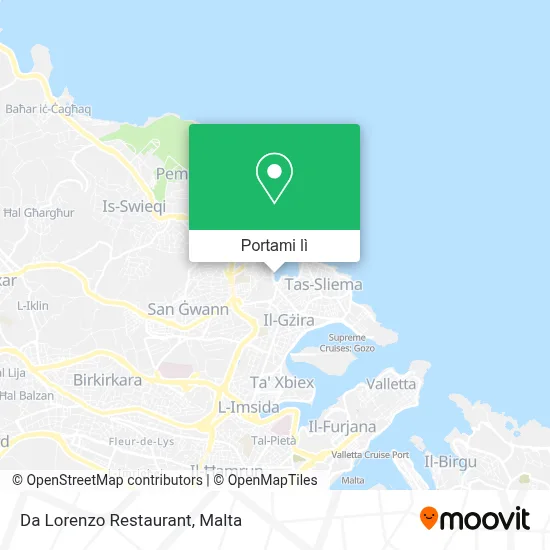 Mappa Da Lorenzo Restaurant