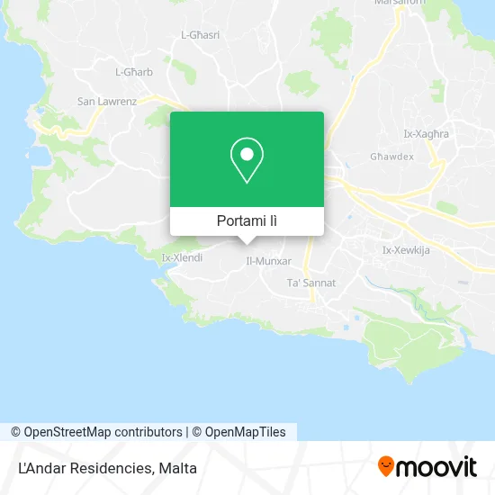 Mappa L'Andar Residencies