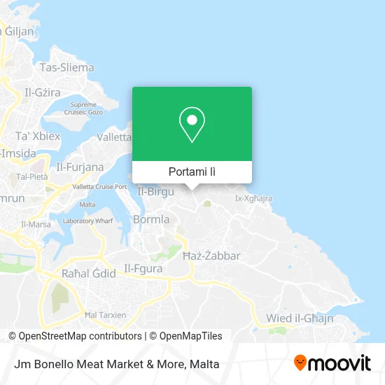 Mappa Jm Bonello Meat Market & More