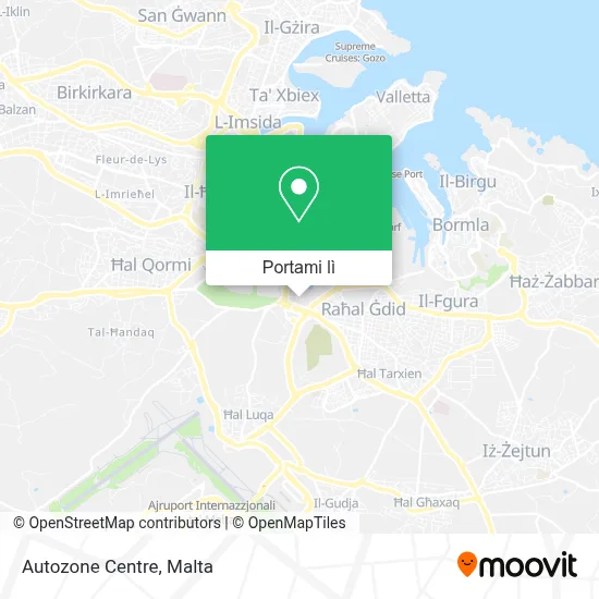 Mappa Autozone Centre