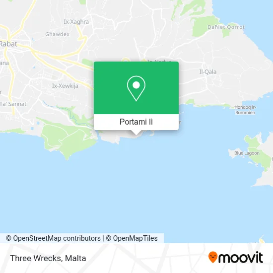 Mappa Three Wrecks