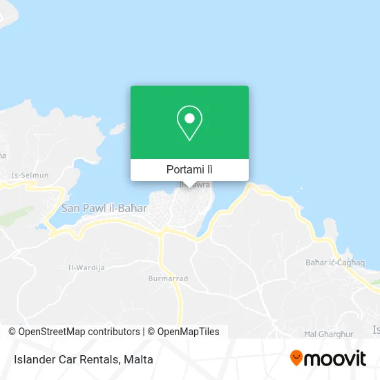 Mappa Islander Car Rentals