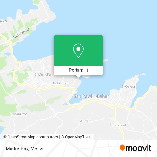 Mappa Mistra Bay