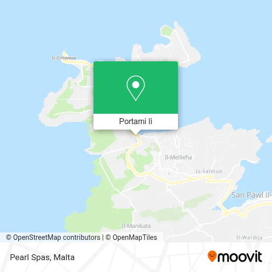 Mappa Pearl Spas