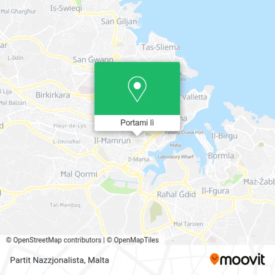 Mappa Partit Nazzjonalista
