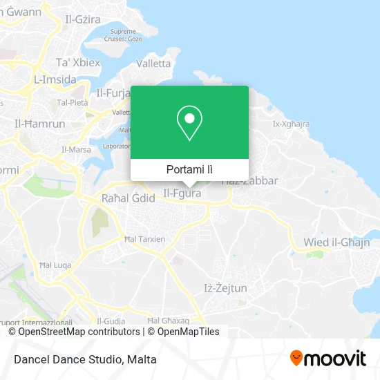 Mappa Dancel Dance Studio
